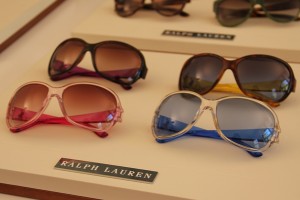 Im Showroom von Luxottica: Sonnenbrillen von Dolce & Gabbana, Prada und Ray Ban