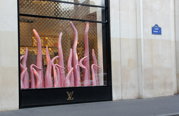 The Louis Vuitton Maison on Champs-Elysées in Paris - Josie Loves