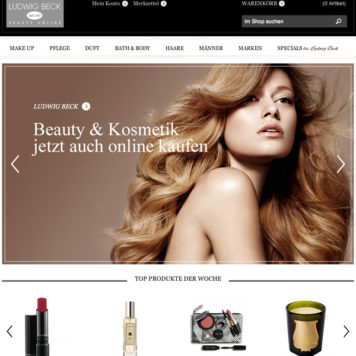 Ludwig Beck Beauty Online Shop