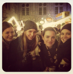 Christmas market with the girls