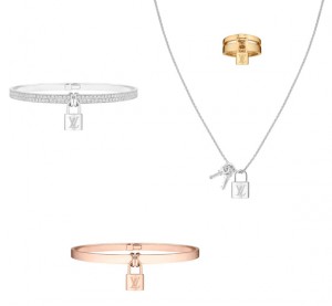 Louis Vuitton Lockit Jewelry Collection