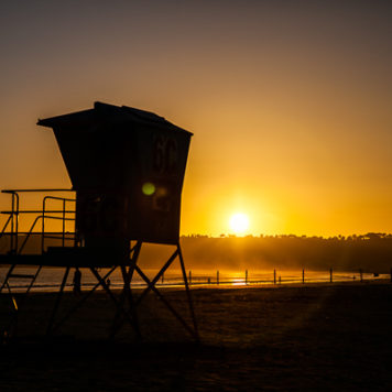 Coronado Island Beach Sunset